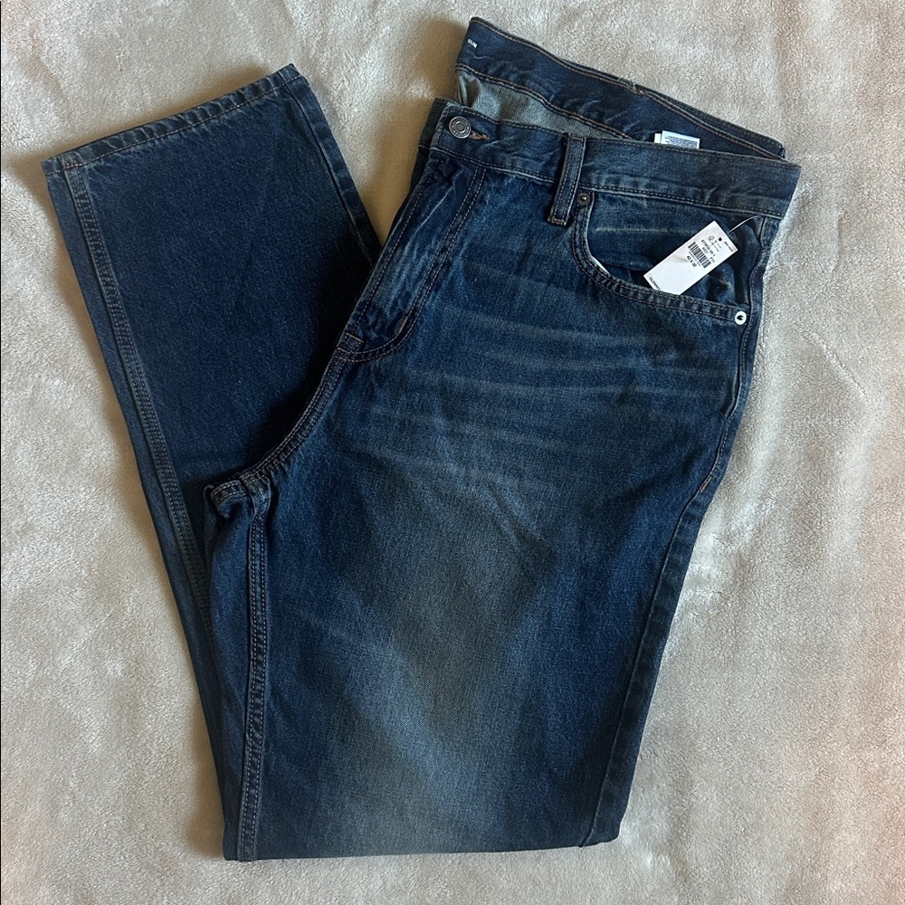 Old Navy Dark Blue Denim Pants